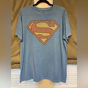 Gap - Men’s Light Blue Superman T-Shirt, Size Large